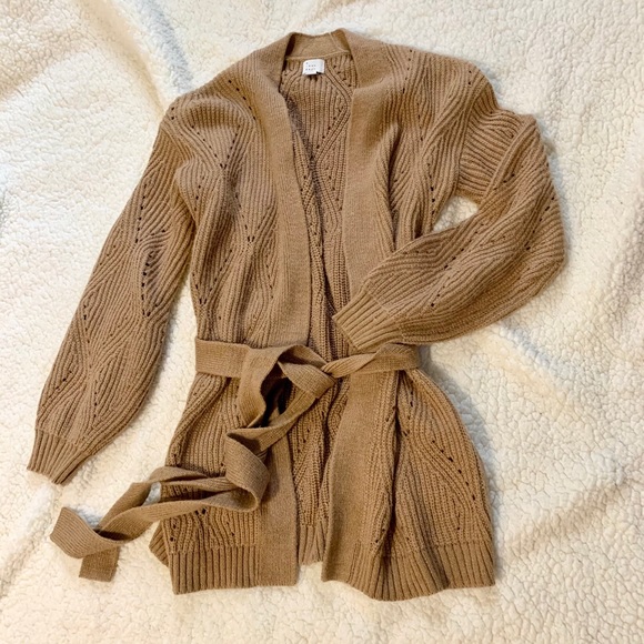 a new day Sweaters - Knit Sweater with Tie